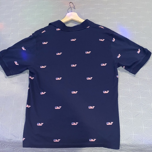 Navy blue Vineyard Vines Polo - Picture 4 of 6